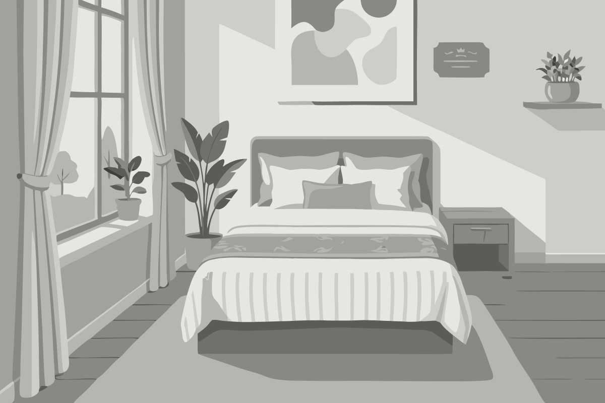 Habitación Estándar con vistas al jardín - Cama extragrande